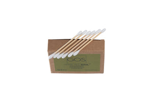 Bamboo Cotton Swabs/ Buds - 200 Swabs - Pack of 2